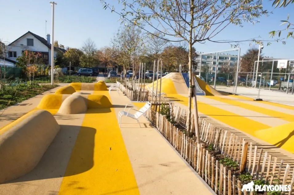 Pump track — active urban design